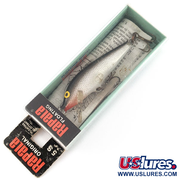  Rapala Original Floater F5 (Finland), S (Silver), 2,5 г, воблер #21629