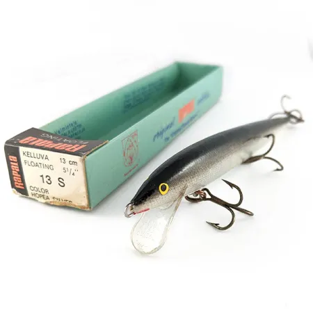 Rapala Original Floating F13 (Finland), S (Silver), 7 г, воблер #21630