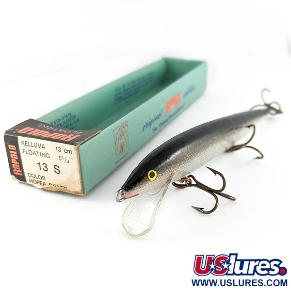  Rapala Original Floating F13 (Finland), S (Silver), 7 г, воблер #21630