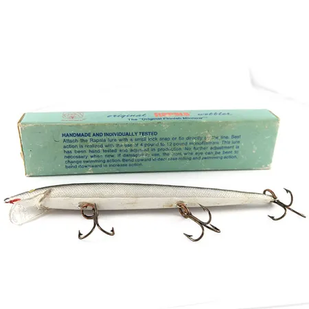 Rapala Original Floating F13 (Finland), S (Silver), 7 г, воблер #21630