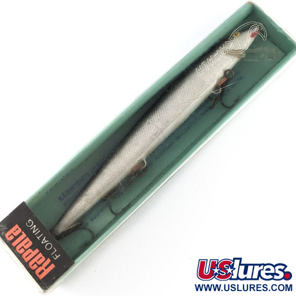  Rapala Original Floating F13 (Finland), S (Silver), 7 г, воблер #21630