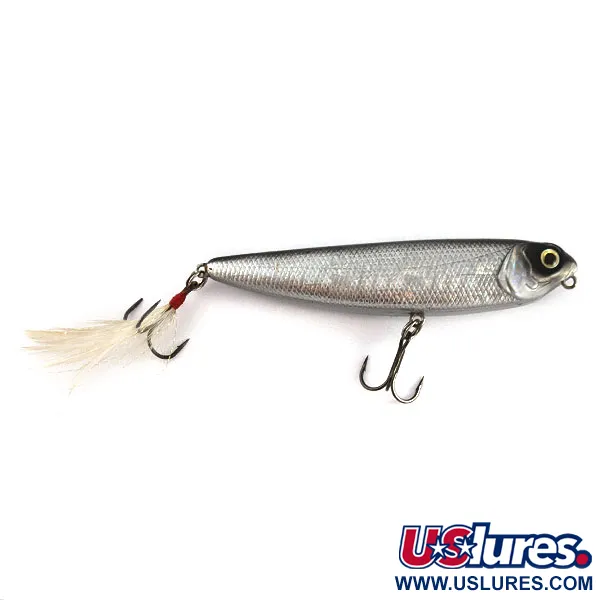  Bass Pro Shops Pencil Plug, silver, 14 г, воблер #21656