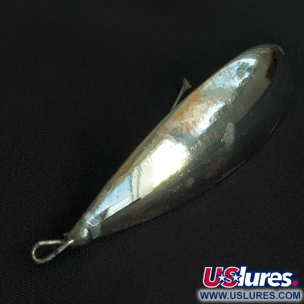  Незачіпляйка Johnson Silver Minnow, нікель, 12 г, блесна коливалка (колебалка) #21679