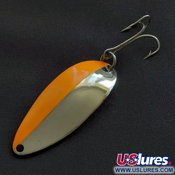 Seneca Little Cleo (Hula Girl), нікель/помаранчевий, 14 г, блесна коливалка (колебалка) #21682