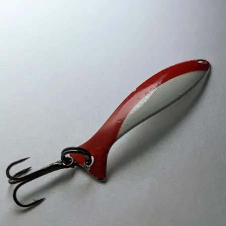 Worth Fly Rod Demon, нікель/червоний/білий, 1,5 г, блесна коливалка (колебалка) #21692