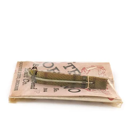 South Bend  Trix Oreno 594, green/gold, 2 г, блесна коливалка (колебалка) #21698