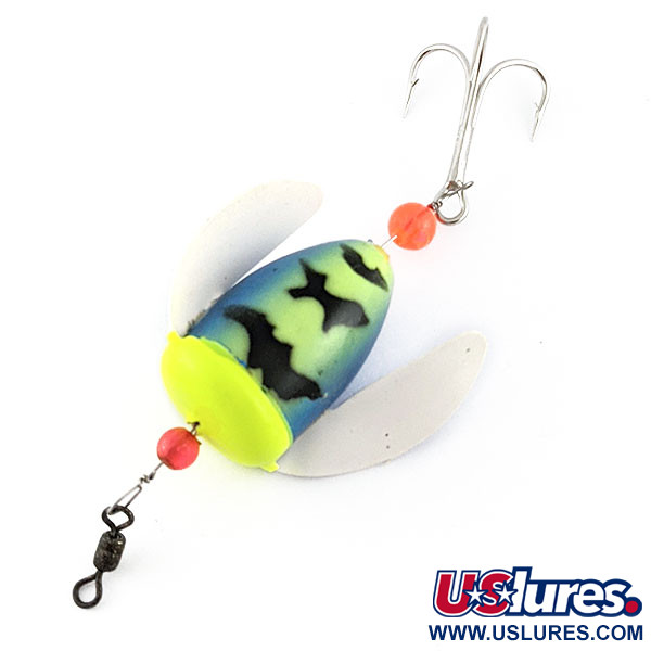 Yakima Bait Spin-N-Glo, Blue Chartreuse Black , 8 г, до рибалки #21702