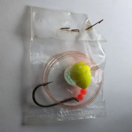 Yakima Bait Spin-N-Glo Walleye Rig, Flame CHR, 1, до рибалки #21712
