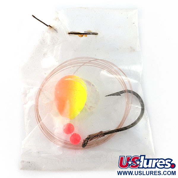 Yakima Bait Spin-N-Glo Walleye Rig, Flame CHR, 1, до рибалки #21712