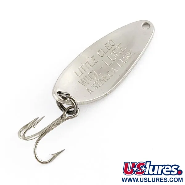 Seneca Little Cleo, нікель, 7 г, блесна коливалка (колебалка) #21719