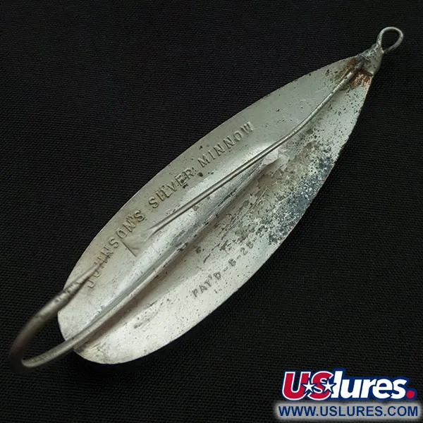 Johnson Silver Minnow, нікель, 21 г, блесна коливалка (колебалка) #21723
