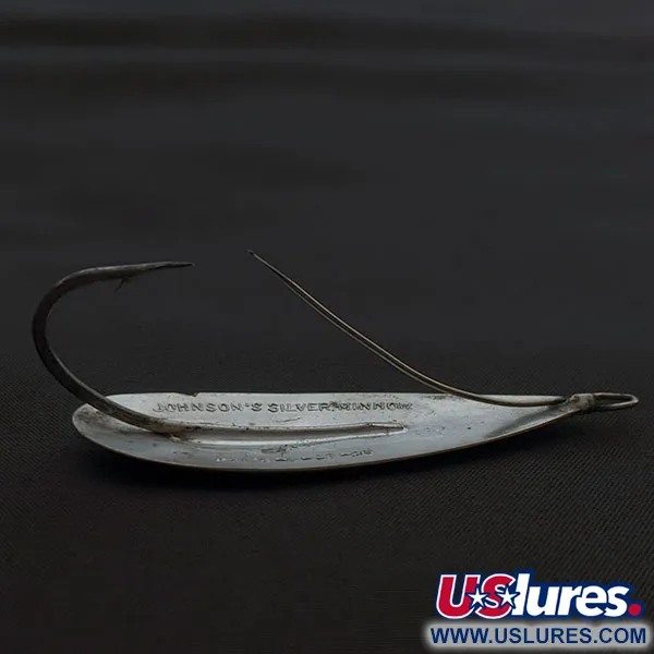  Johnson Silver Minnow, срібло, 12 г, блесна коливалка (колебалка) #21730