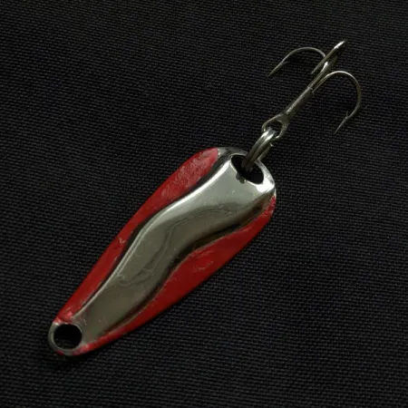 Luhr Jensen Hot Shot W, нікель/червоний, 1,3 г, блесна коливалка (колебалка) #21772
