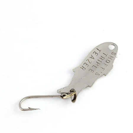 Shoff's Triple Teazer, нікель, 1,1 г, блесна коливалка (колебалка) #21749