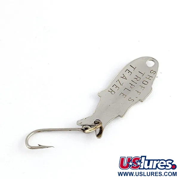 Shoff's Triple Teazer, нікель, 1,1 г, блесна коливалка (колебалка) #21749