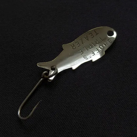 Shoff's Triple Teazer, нікель, 1,1 г, блесна коливалка (колебалка) #21749