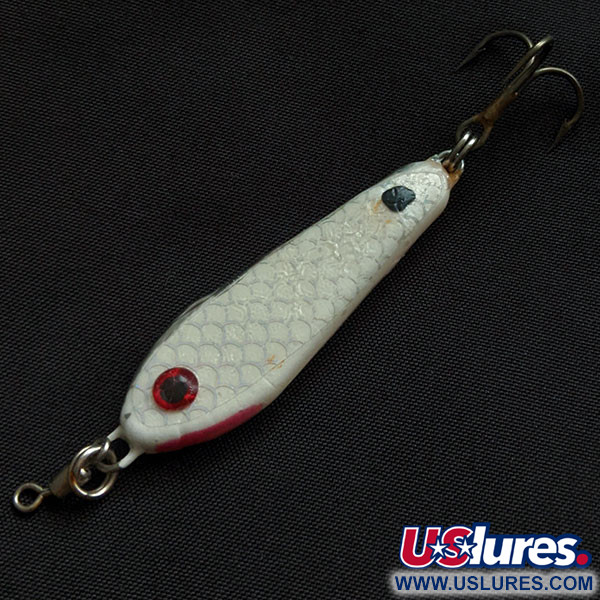 Other Bubba-Baits Zig Zag Spoon, пількер, white, 21 г, блесна коливалка (колебалка) #21785