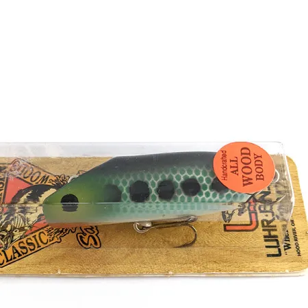 Luhr Jensen Bass Oreno Classic Woods Sam Griffin, Black Bass, 14 г, воблер #21802