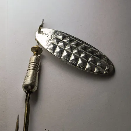 Blue Fox Whisper 3, silver, 12 г, блешня оберталка (вертушка) #21803