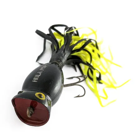 Fred Arbogast Hula Popper, black, 8 г, воблер #21834
