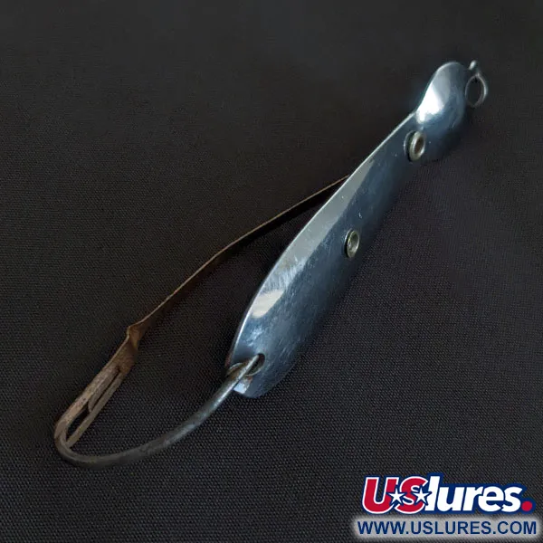 Frabill's Slim Demon Weedless , нікель, 14 г, блесна коливалка (колебалка) #21837