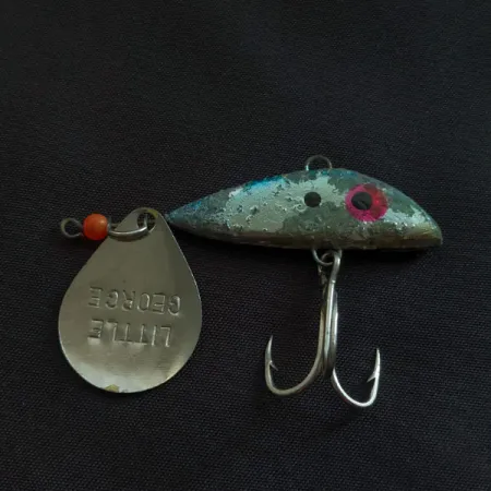 Mann's Bait  Little George Tail Spinner​, нікель, 21 г, блешня оберталка (вертушка) #21857