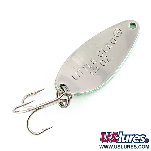  Acme Little Cleo, жовтий/зелений/нікель, 7 г, блесна коливалка (колебалка) #21896