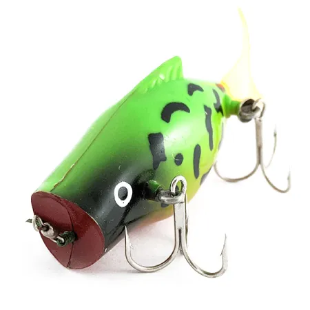 Powerpak Spring activated surface minnow (1990-x років), Fire tiger, 14 г, воблер #21922