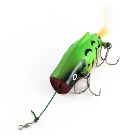 Powerpak Spring activated surface minnow (1990-x років), Fire tiger, 14 г, воблер #21922