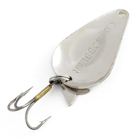 Luhr Jensen Krocodile #4, Хром, 14, блесна коливалка (колебалка) #16048