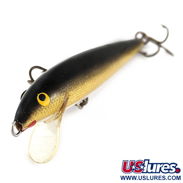  Rapala Original Floater F9 (Finland), G (Gold), 4 г, воблер #21942