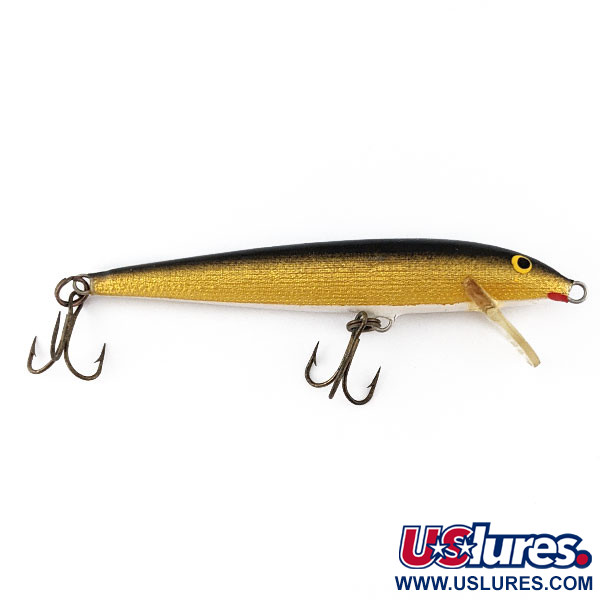  Rapala Original Floater F9 (Finland), G (Gold), 4 г, воблер #21942