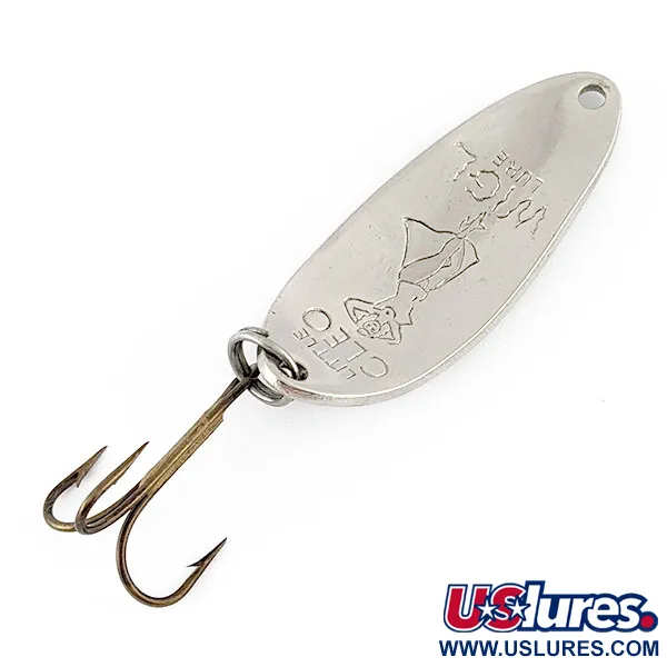 Seneca Little Cleo (Hula Girl), нікель, 10 г, блесна коливалка (колебалка) #21962