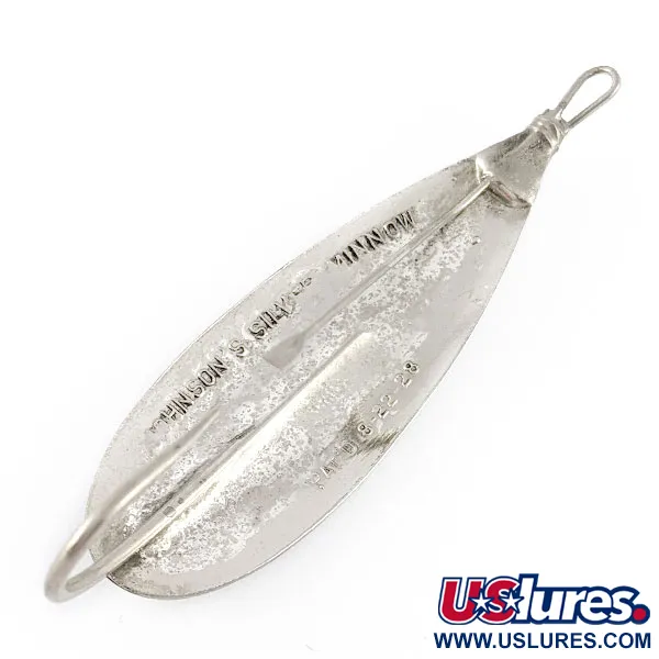  Johnson Silver Minnow, нікель, 12 г, блесна коливалка (колебалка) #21965