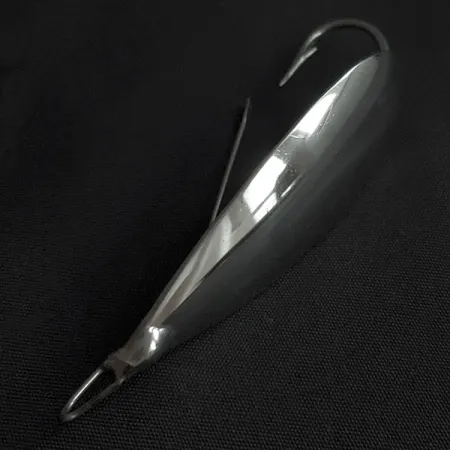 Johnson Silver Minnow, нікель, 12 г, блесна коливалка (колебалка) #21965