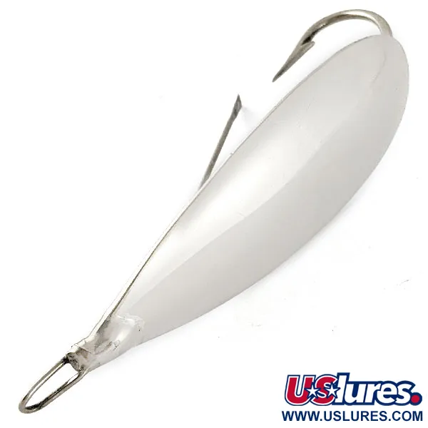  Johnson Silver Minnow, нікель, 12 г, блесна коливалка (колебалка) #21965