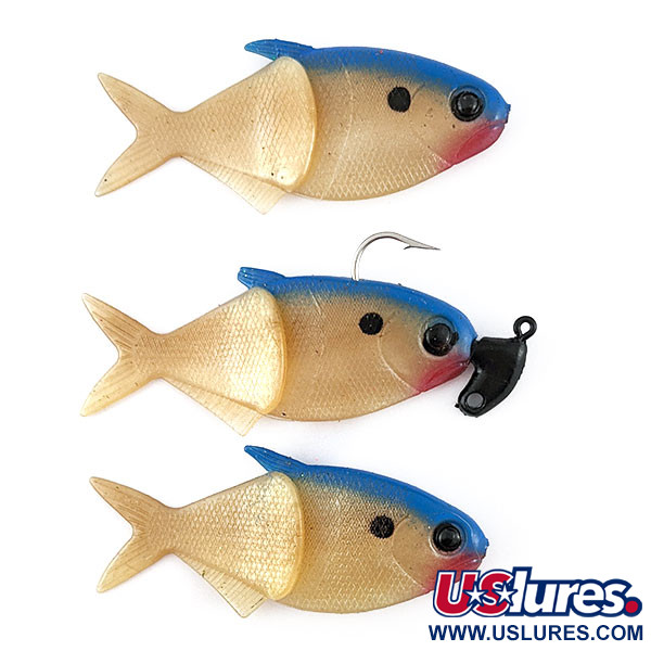 Creme Lure Co Creme Lit'l Fishie 3" Rigged Shad Blue Back, , 11 г, воблер #21969