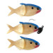 Creme Lure Co Creme Lit'l Fishie 3" Rigged Shad Blue Back, , 11 г, воблер #21969