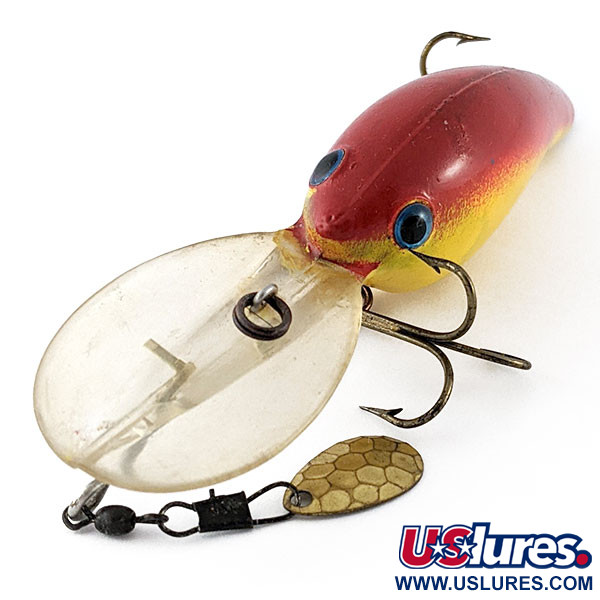  Angler's Pride Luhr Jensen Chow Hound , red/yellow, 21 г, воблер #21971