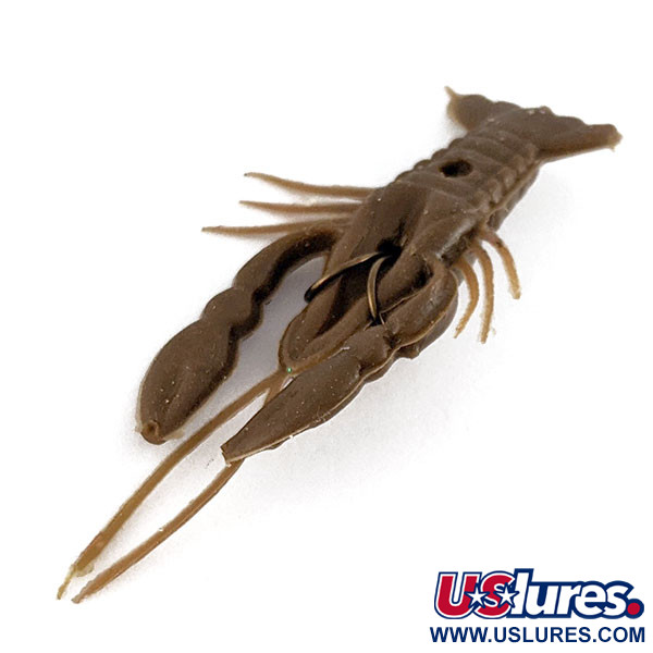  Snag Proof Original Soft Craw Brown Crawdad, Brown Crawdad, 4 г, до рибалки #21981