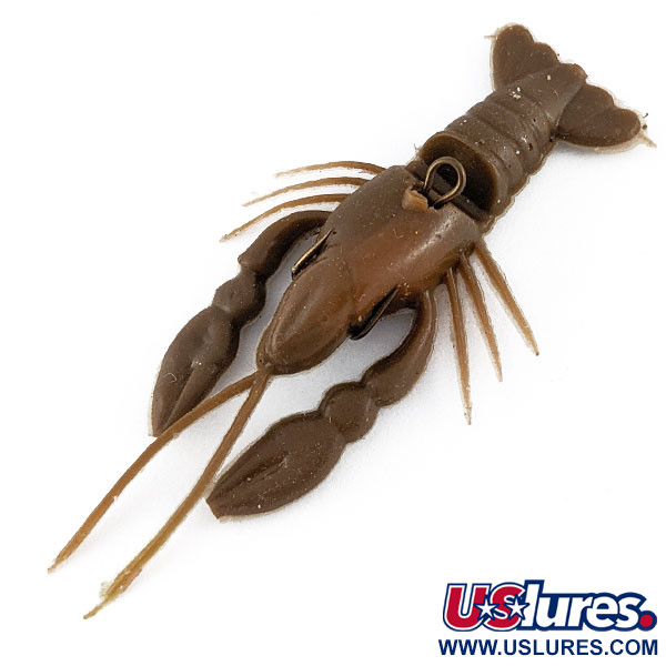  Snag Proof Original Soft Craw Brown Crawdad, Brown Crawdad, 4 г, до рибалки #21981