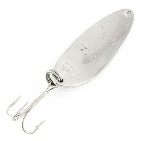 Acme Little Cleo (1980-х років), нікель/зелений, 9 г, блесна коливалка (колебалка) #21982