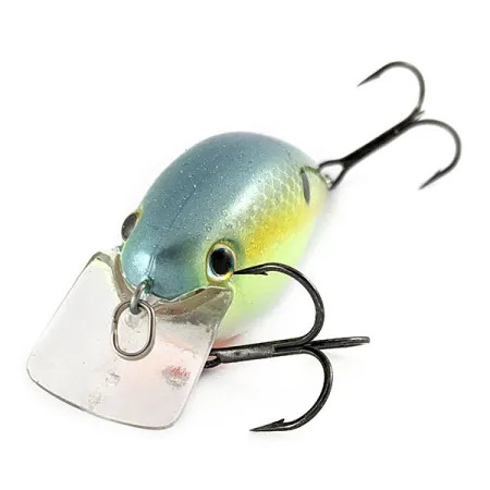 Strike King KVD 1.5 Silent square bill, Chartreuse Sexy Shad​, 12 г, воблер #21990