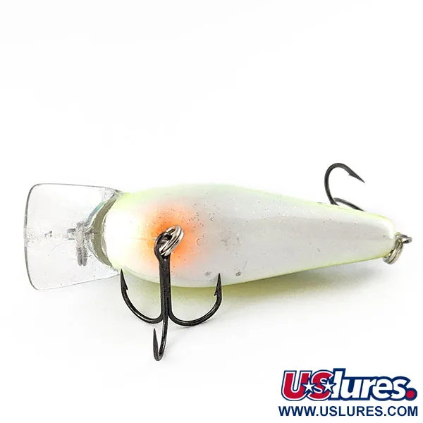  Strike King KVD 1.5 Silent square bill, Chartreuse Sexy Shad​, 12 г, воблер #21990