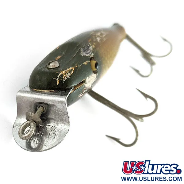  Creek Chub 933 Baby Pikie Glass Eyes , Pike, 14 г, воблер #22011
