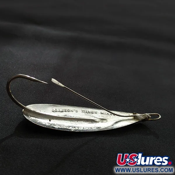 Johnson Silver Minnow, silver, 12 г, блесна коливалка (колебалка) #22013