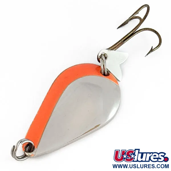 Acme K.O. Wobbler, нікель/помаранчевий, 14 г, блесна коливалка (колебалка) #22021