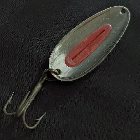 Nebco Pixee, нікель/рожевий, 24 г, блесна коливалка (колебалка) #22022