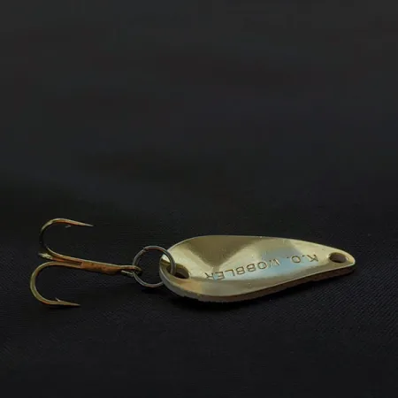 Acme K.O. Wobbler, чорний/білий/золото, 3,5 г, блесна коливалка (колебалка) #22047