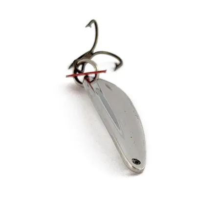 Bay de Noc Swedish Pimple Flute Spoon, нікель, 6 г, блесна коливалка (колебалка) #22050
